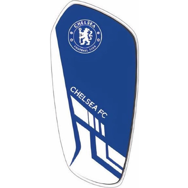 Chelsea FC Slip-In benskydd för barn/barn 7-9 år Blå/Wh Blue/White 7-9 Years