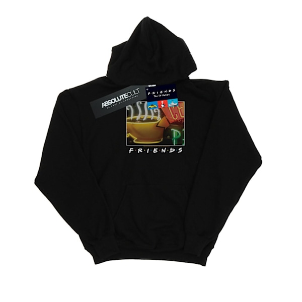 Friends Dam/Kvinnor Central Perk Homage Hoodie S Svart Black S