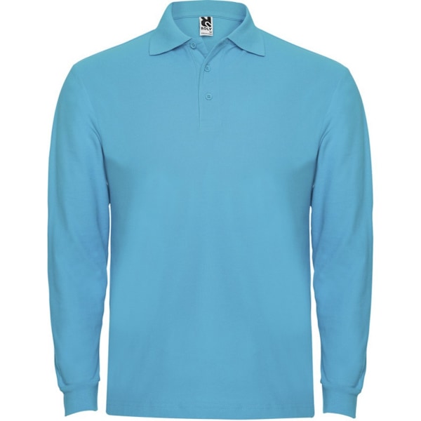 Roly Estrella långärmad pikétröja M turkos Turquoise M
