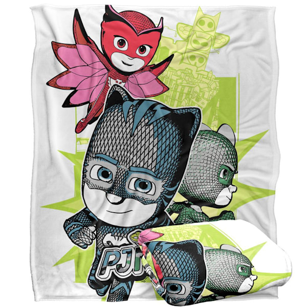 PJ Masks Grupp Pose Filt One Size Vit White One Size