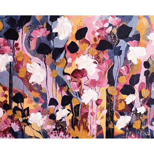 Susan Nethercote The Journey Deepens 5 Canvas Print 80cm x 60cm Multicoloured 80cm x 60cm