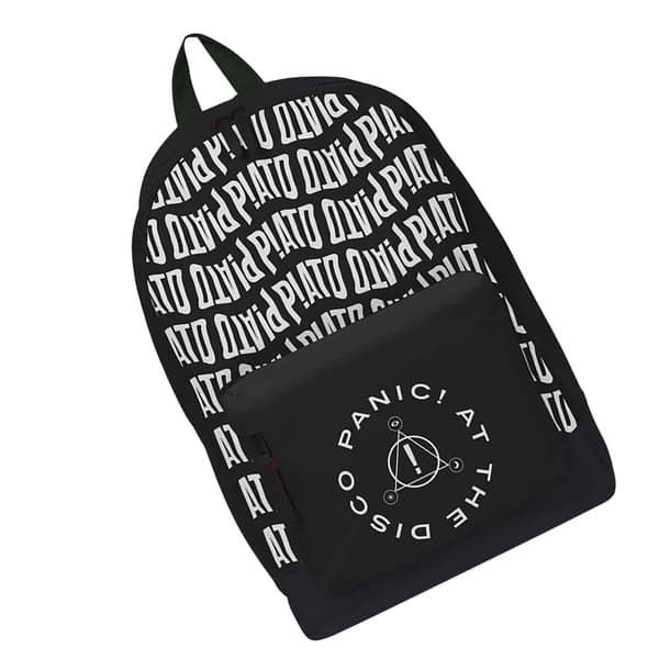 Panic! At The Disco Logotyp Ryggsäck One Size Svart/Vit Black/White One Size