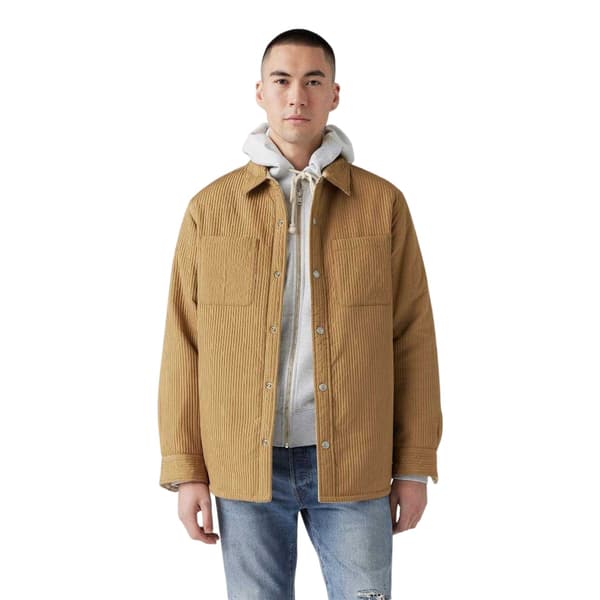 Levis Herr Bryant Mönstrad Manchester Overshirt M Hermelin Ermine M