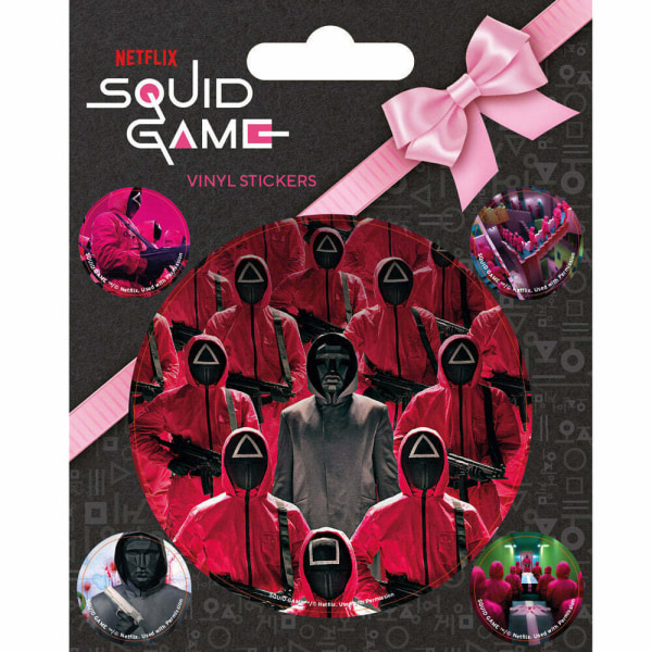 Squid game för bläckfiskspel (paket med 5) En one size rosa/svart Pink/Black One Size