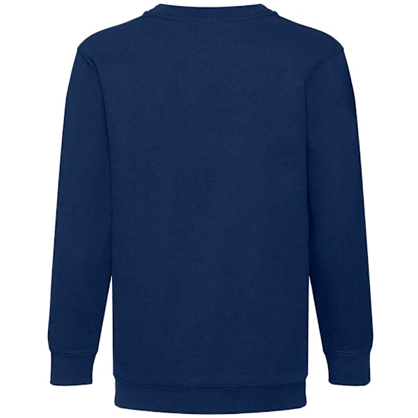 Fruit of the Loom Barn/Barnkläder Klassisk Drop Shoulder Sweatshirt Navy 14-15 Years