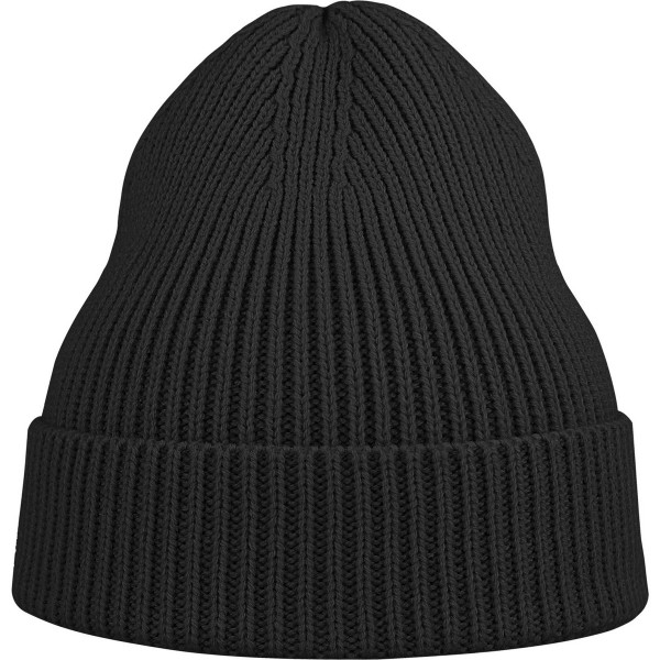 Atlantis Unisex Adult Andy Recycled Polyester Beanie One Size B Black One Size