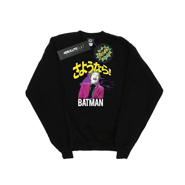 DC Comics Boys Batman TV-serie Joker Splat Sweatshirt 12-13 år Black 12-13 Years