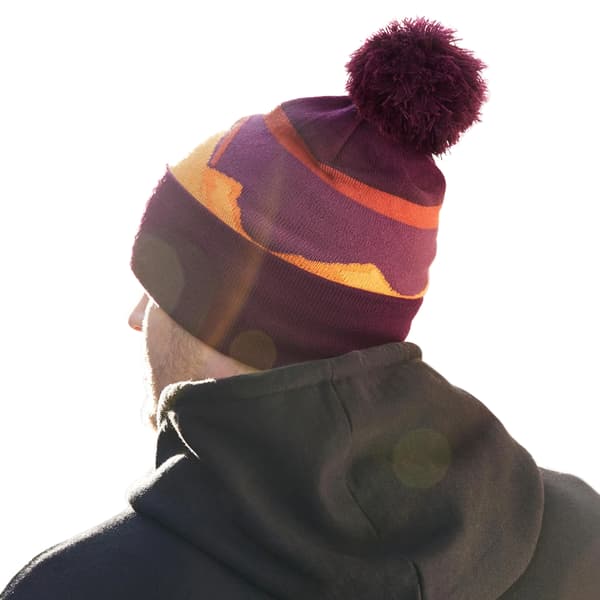 Beechfield Mountain Pom Pom Beanie One Size Desert Peaks Desert Peaks One Size