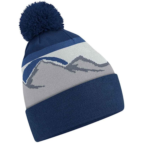 Beechfield Mountain Pom Pom Beanie One Size Rocky Peaks Rocky Peaks One Size