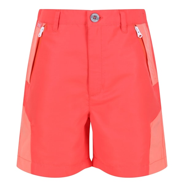 Regatta Sorcer II Bergshorts för barn 9-10 år Neo Neon Peach/Fusion Coral 9-10 Years