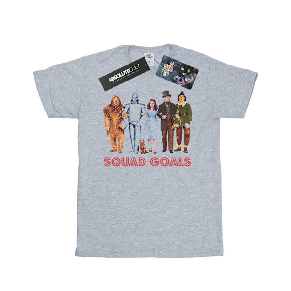 The Wizard Of Oz Girls Squad Goals Bomull T-shirt 12-13 År S Sports Grey 12-13 Years