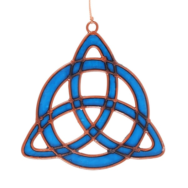 Something Different Triquetra Solfångare En Storlek Blå Blue One Size