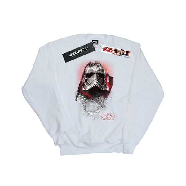 Star Wars The Last Jedi Captain Phasma Borstad Sweatshirt för Män White S