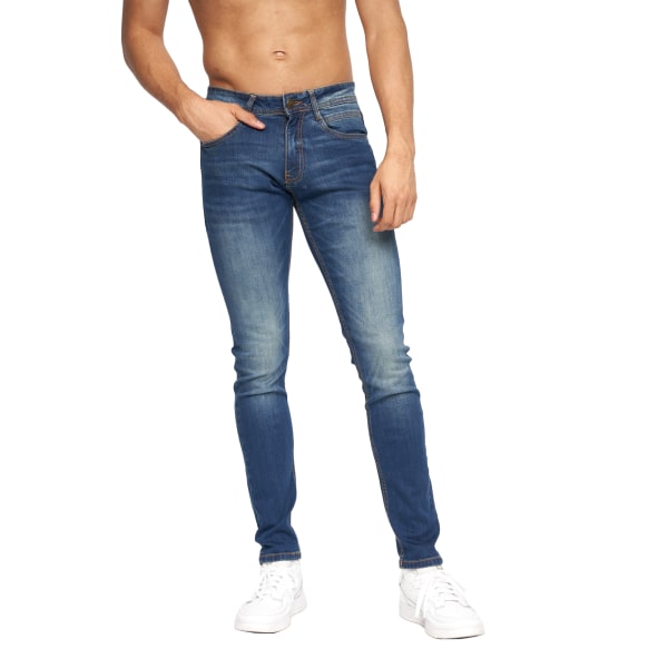 Duck and Cover Herr Maylead Slim Jeans 34R tonad blå Tinted Blue 34R