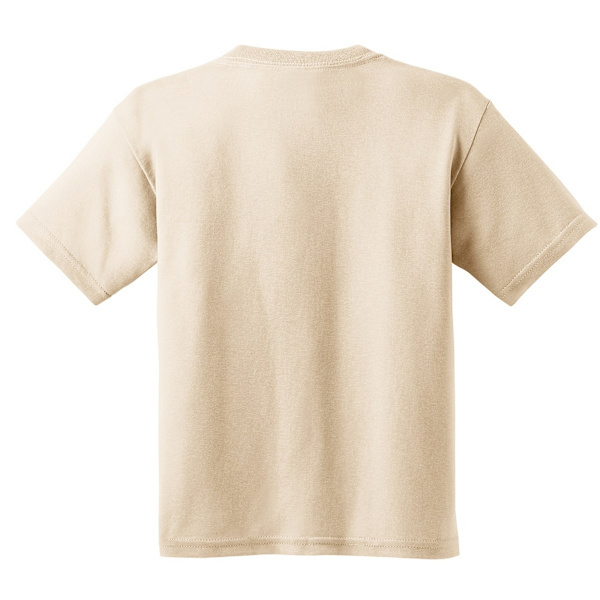 Gildan Unisex Barn T-shirt i Tung Bomull (2-pack) M Natur Natural M