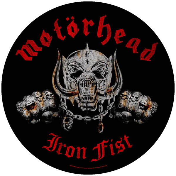 Motorhead Iron Fist 2010 Patch One Size Svart/Röd/Grå Black/Red/Grey One Size