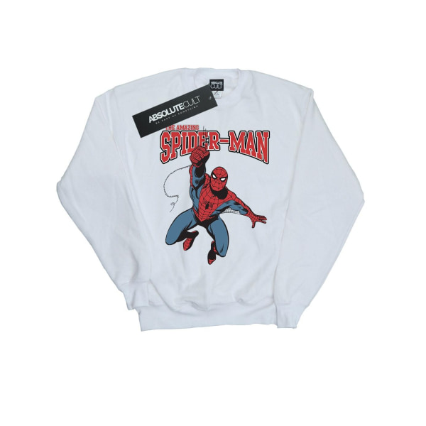 Spider-Man Dam/Dam Leap Sweatshirt S Vit White S