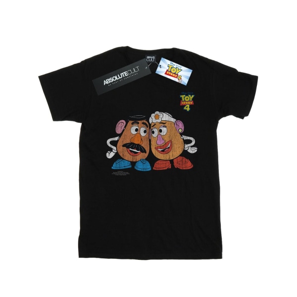 Disney Boys Toy Story 4 Mr And Mrs Potato Head T-shirt 5-6 år Black 5-6 Years