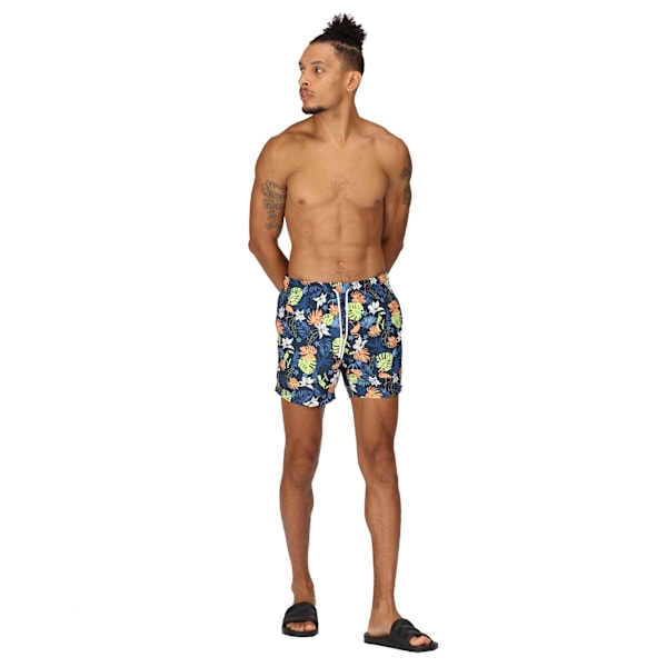 Regatta Loras Tropical Badshorts L Marinblå Navy L