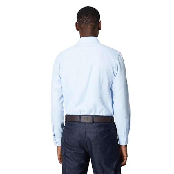 Burton Herrmönstrad Regular Long-Sleeved Shirt 16in Blå Blue 16in