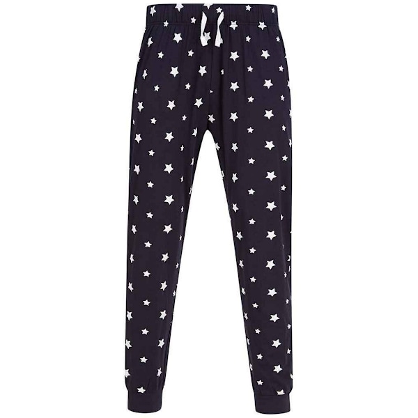 SF Unisex Vuxen Stjärnor Cuffed Lounge Byxor L Marinblå/Vit Navy/White L