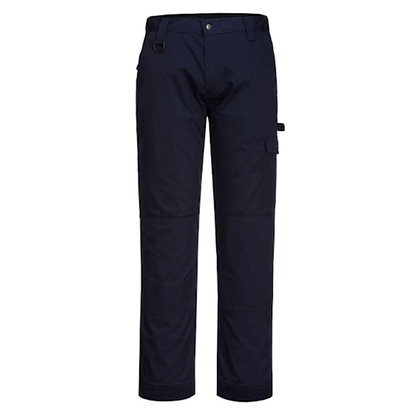 Portwest Herr Super Work Byxor 40R Marinblå Navy 40R