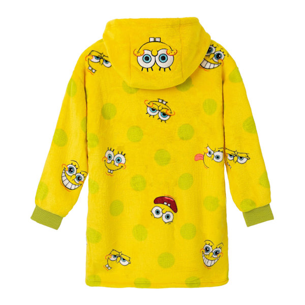 SpongeBob SquarePants Barn Hoodiefilt för Barn 9-13 År Yellow 9-13 Years