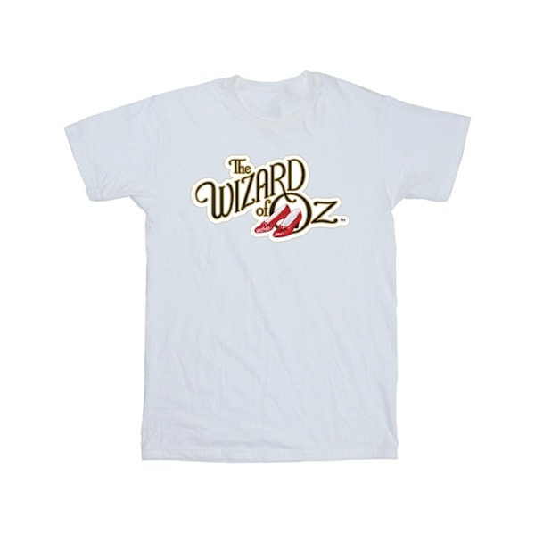 Trollkarlen från Oz herrskor logotyp T-shirt 4XL vit White 4XL