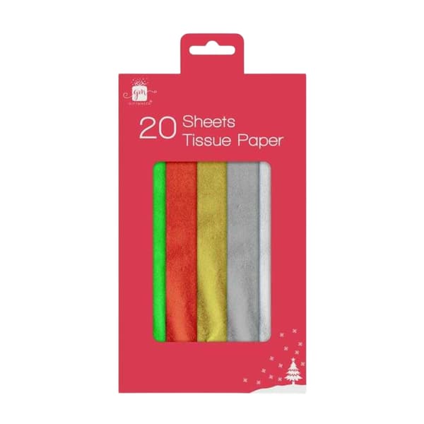 Presentpapper (20-pack) En Storlek Flerfärgad Multicoloured One Size