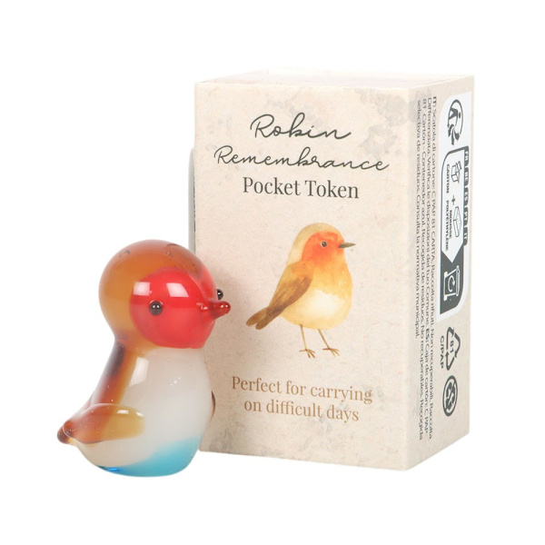 Something Different Robin Remembrance Pocket Tokens (24-pack) Multicoloured One Size