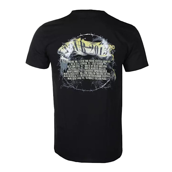 Guns N Roses Unisex Adult Trashy Skull T-Shirt XL Svart Black XL