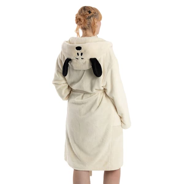 Peanuts Dam/Dam Snoopy Robe med huva M Vit White M