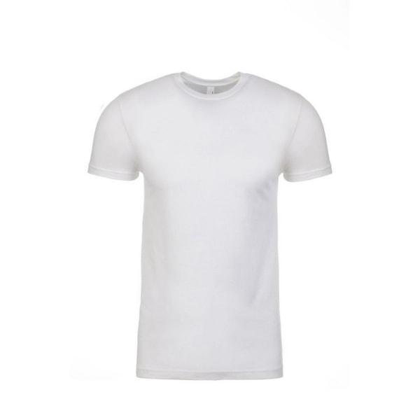 Next Level Vuxna Unisex T-shirt med rund hals 3XL Vit White 3XL