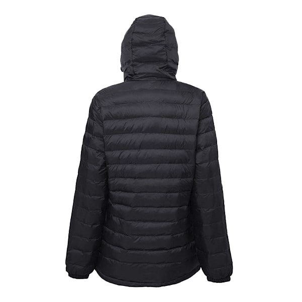 2786 Herr Vattentät & Vindtät Vadderad Jacka med Luva XS Svart/ Black/Lime XS