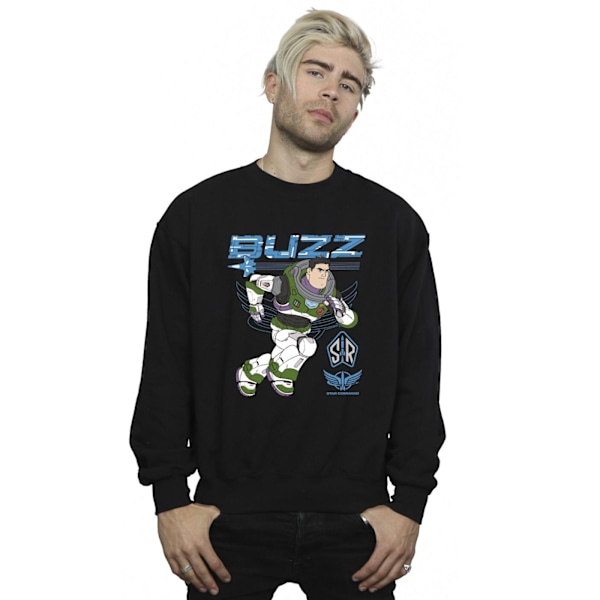 Disney Lightyear Buzz Run To Action Sweatshirt M Svart Black M