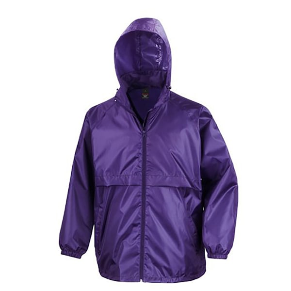 Result Core Windcheater Vattenavvisande Vindtät Jacka för Herr Purple M