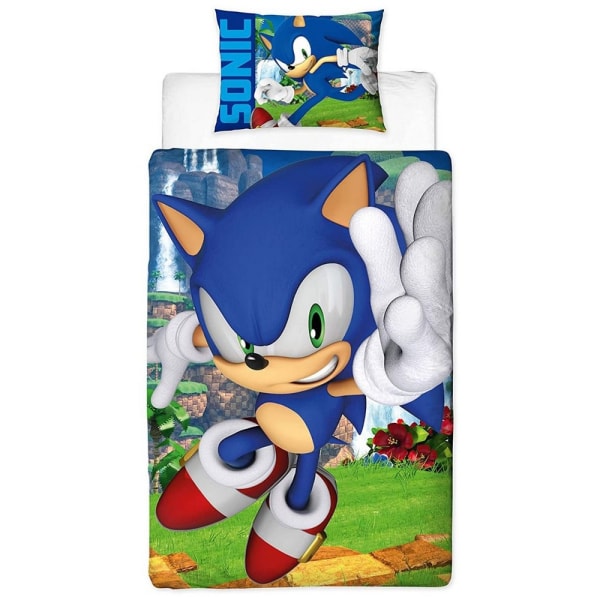 Sonic The Hedgehog Moves Cover Set Single Blue Blue Single