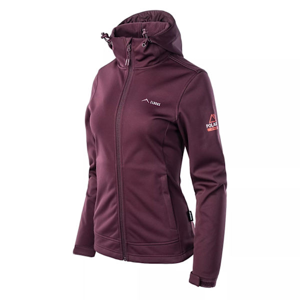Elbrus Womens/Ladies Ifaro Soft Shell Jacket XL Winetasting Winetasting XL