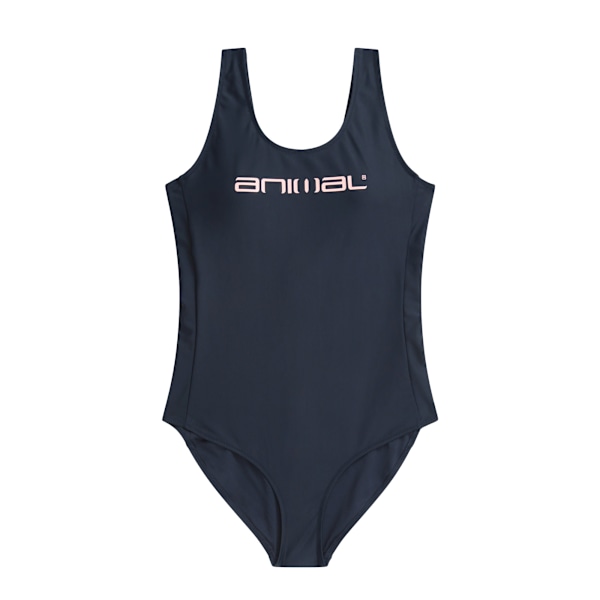 Animal Womens/Ladies Zaley Core One Piece Baddräkt 10 UK Marinblå Navy 10 UK