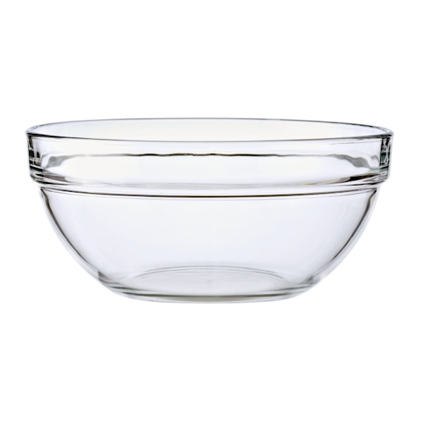 Luminarc Glass Stacking Multi-Purpose Bowl 12 x 6 x 12cm Clear Clear 12 x 6 x 12cm