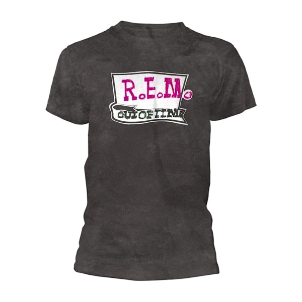 R.E.M Unisex Vuxen Out Of Time T-shirt L Grå Grey L