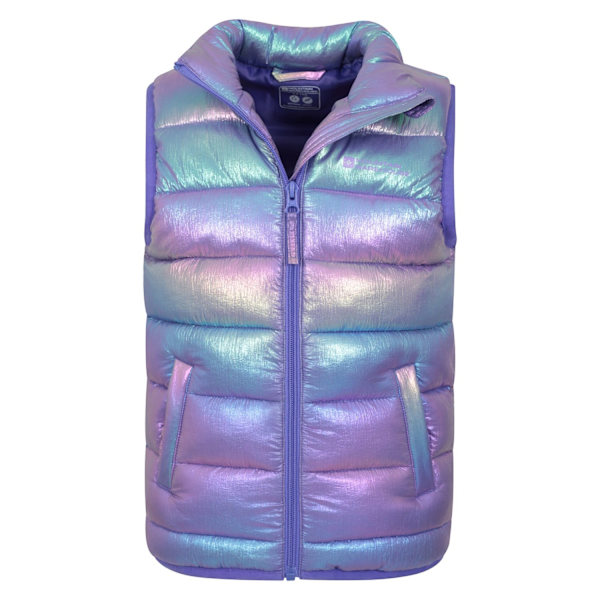 Mountain Warehouse Barn/Barn Rocko Plain Padded Gilet 9-10 Blue 9-10 Years