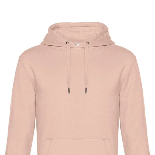 B&C King Hoodie för män L Soft Rose Soft Rose L