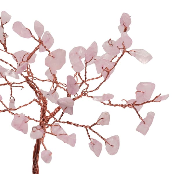 Ädelstensträd - Rosenkvarts One Size Rosa Pink One Size