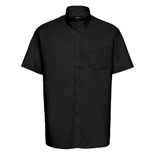 Russell Collection Herr Oxford Skjorta 5XL Svart Black 5XL