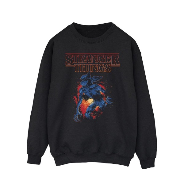 Netflix Män Stranger Things Demo Cave Sweatshirt 5XL Svart Black 5XL