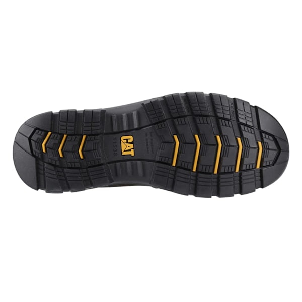 Caterpillar Striver XL Säkerhetsstövlar i Läder för Män 11 UK Brun/Gul Brown/Yellow 11 UK