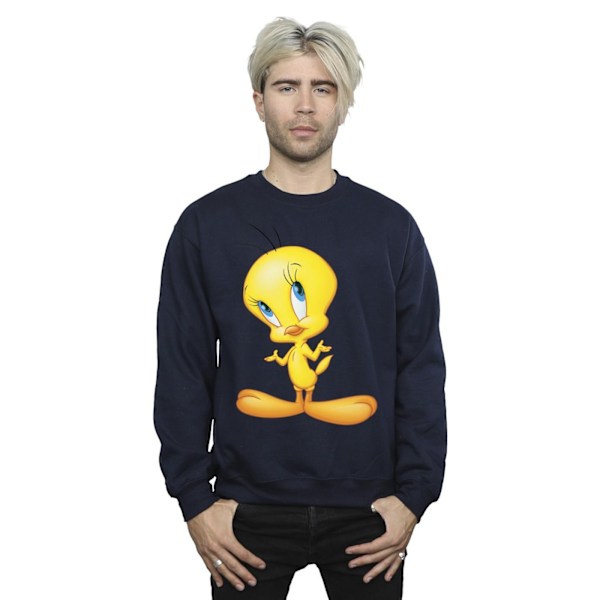 Looney Tunes Tweety Stående Sweatshirt 3XL Marinblå Navy Blue 3XL
