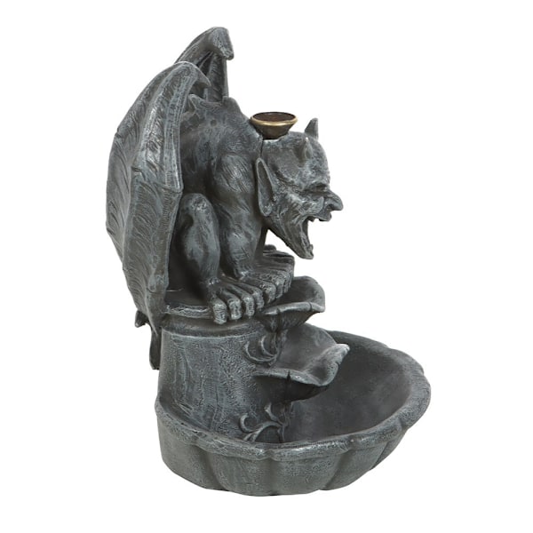 Something Different Gargoyle Backflow Rökelsebrännare En Storlek Grå Grey One Size