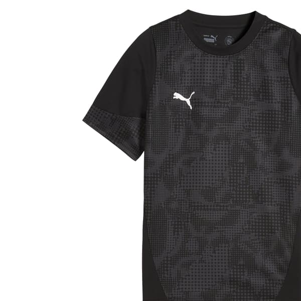 Puma Teamcup Träningströja för barn 13 år Svart/Silver Black/Silver/Dark Grey 13 Years